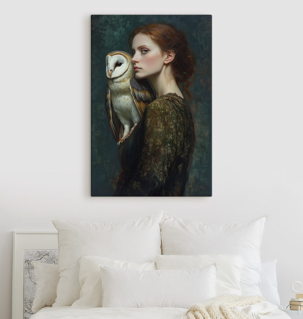 Avec la chouette effraie — intérieur 2