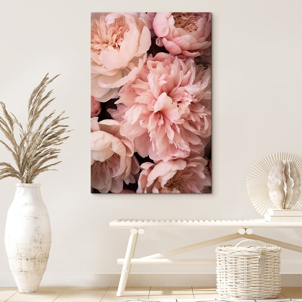 Pivoines aux pétales recourbés — intérieur 1