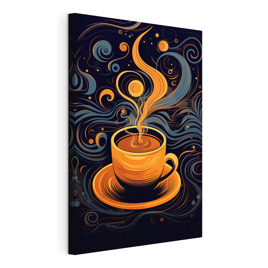 Café en volutes — vue du produit