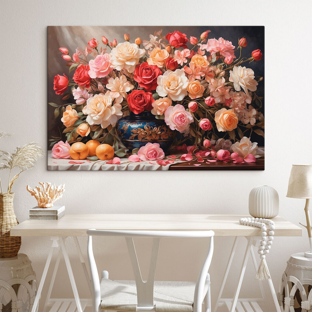 Roses et agrumes — intérieur 2