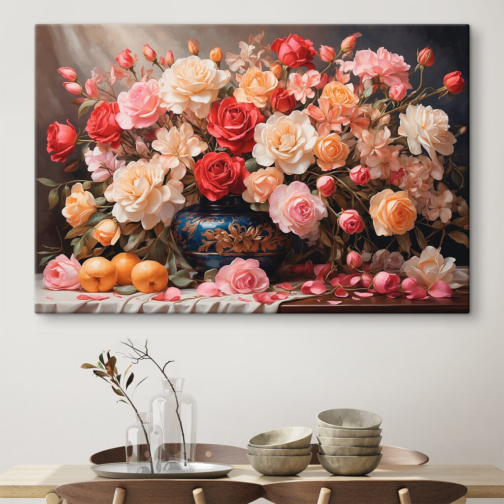 Roses et agrumes — intérieur 3