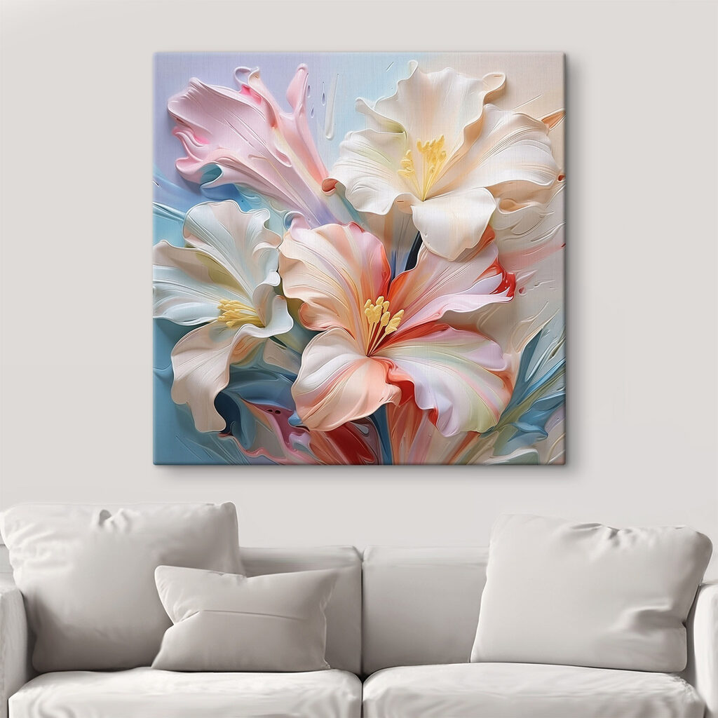 Lys en pastel rose — intérieur 2