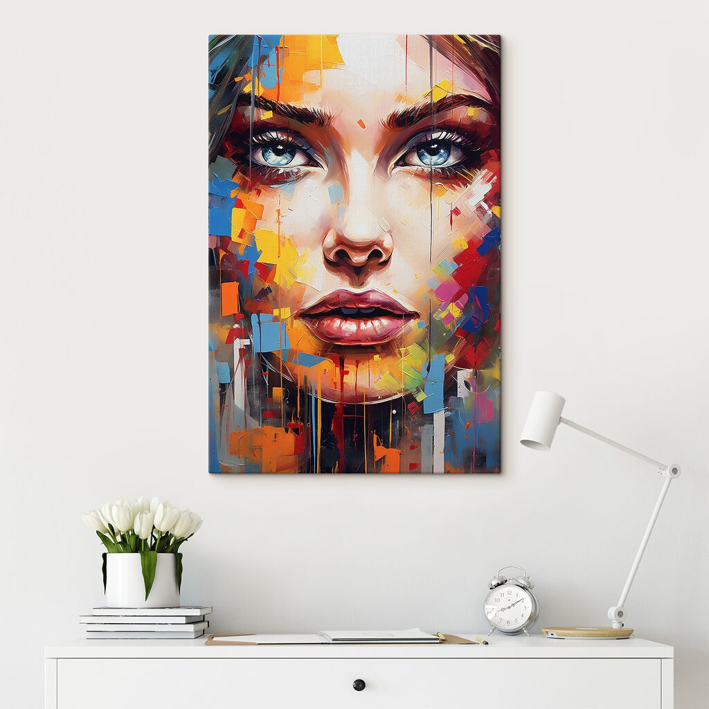 Regard bleu en éclats — intérieur 2
