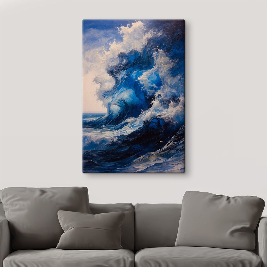 Vague sous les nuages — intérieur 3