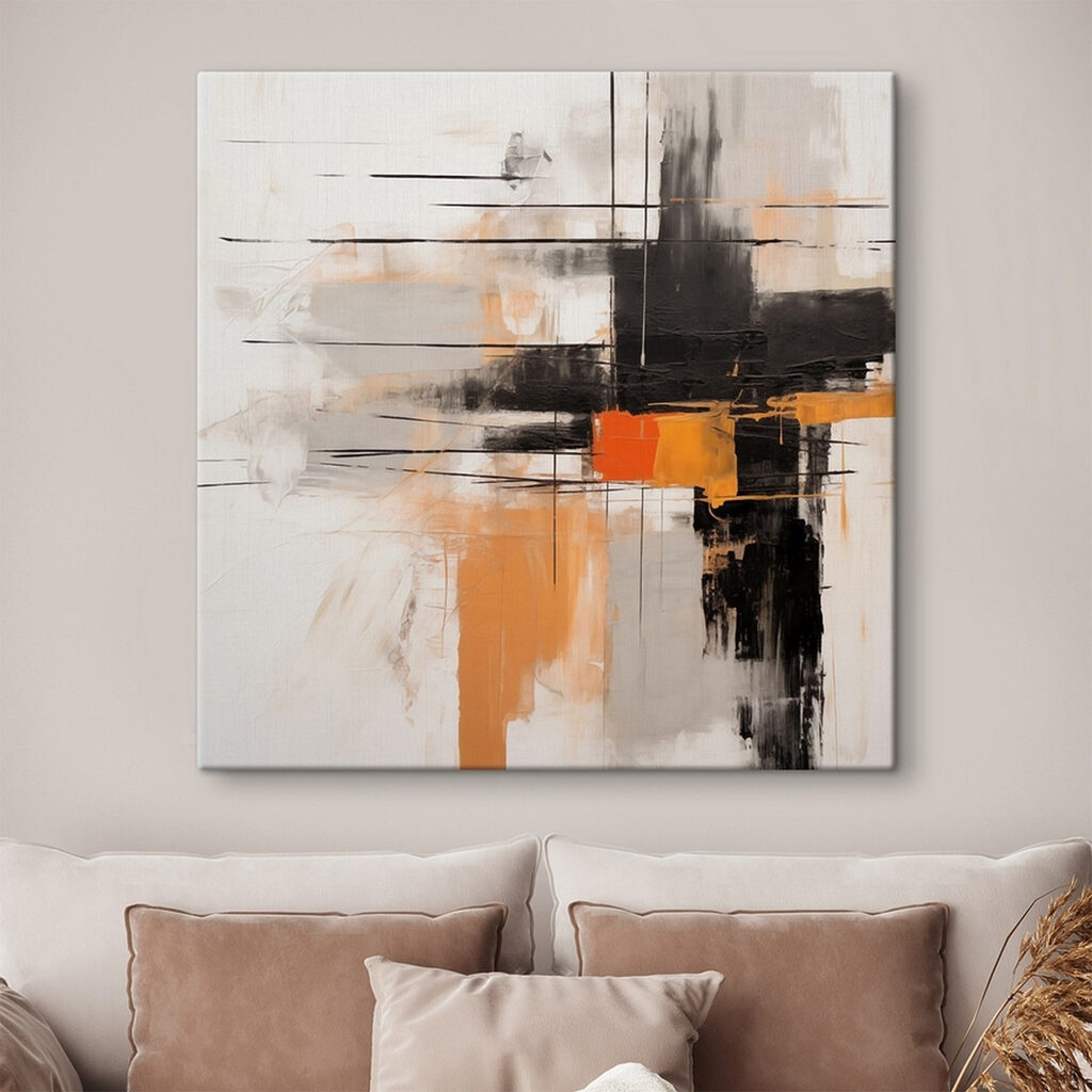 L’ocre perce le noir — intérieur 2