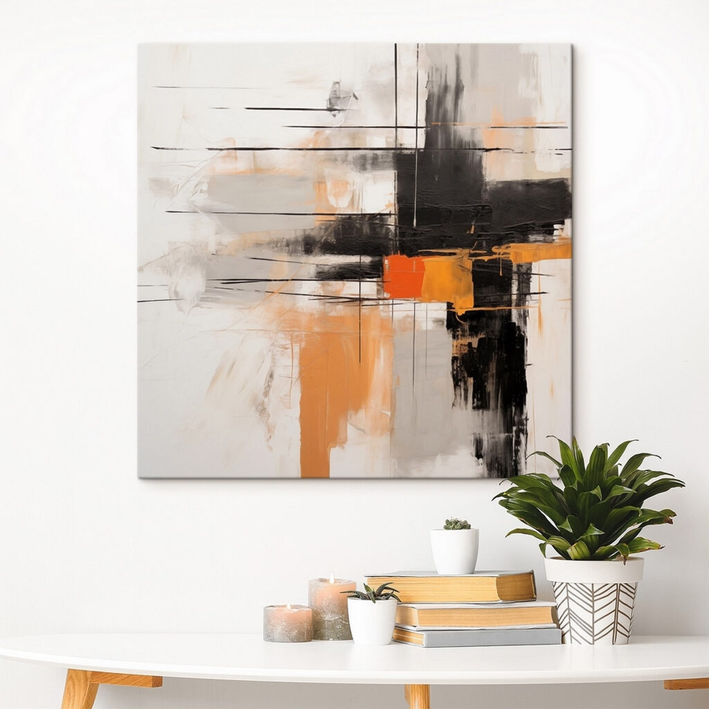 L’ocre perce le noir — intérieur 1