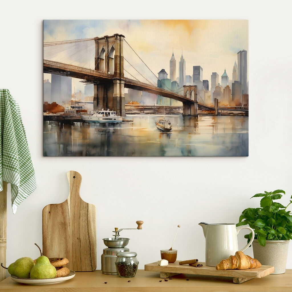 Pont de Brooklyn — intérieur 1