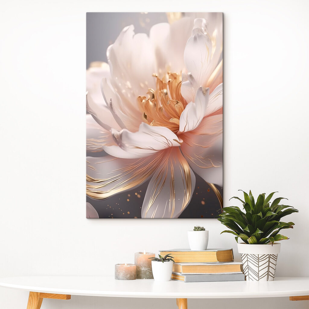 Fleur au cœur doré — intérieur 1