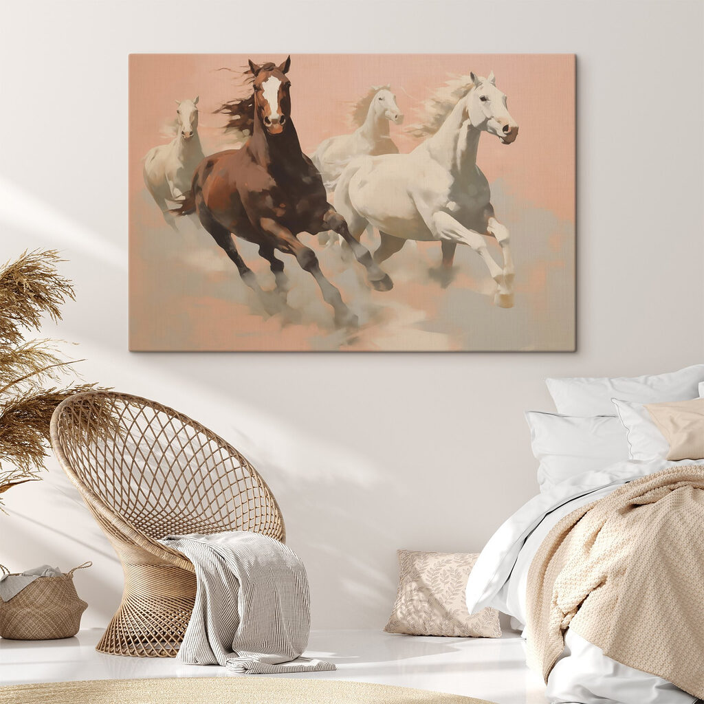 Chevaux au galop — intérieur 2