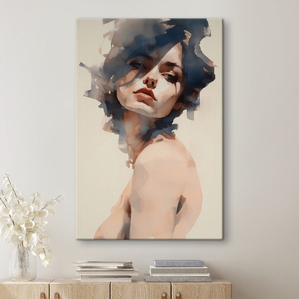 Mèches à l’aquarelle — intérieur 1