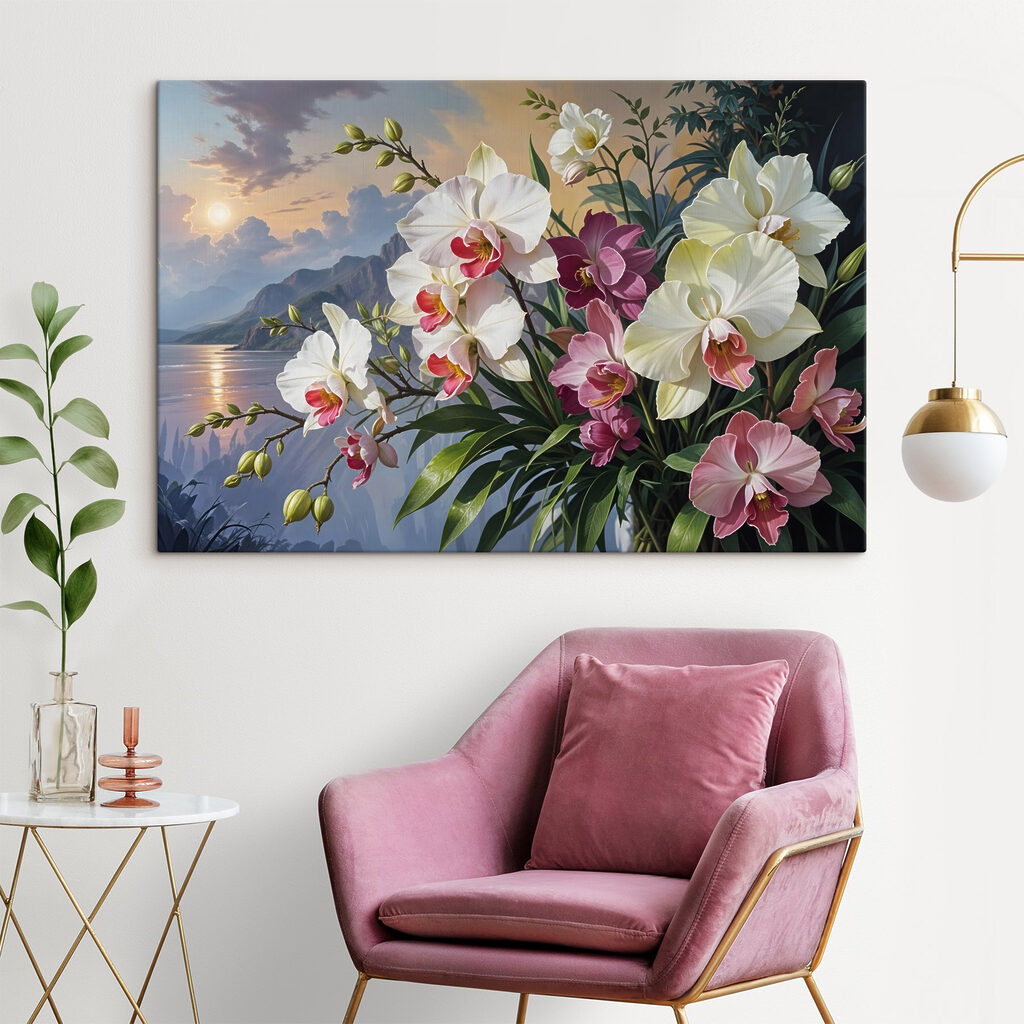 Orchidées au crépuscule — intérieur 1