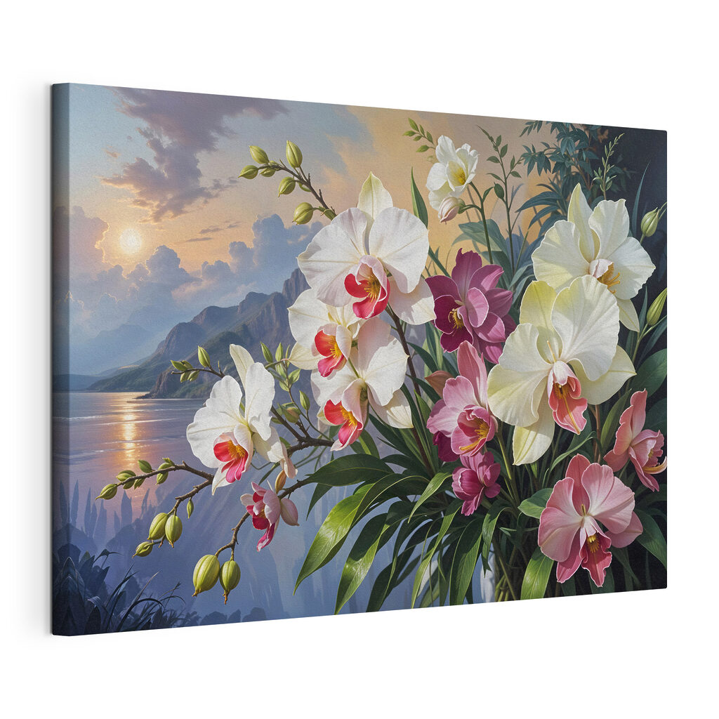 Orchidées au crépuscule — vue du produit