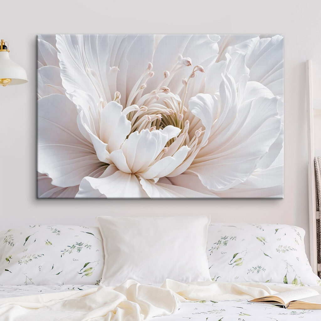 Pivoine aux pétales plissés — intérieur 1