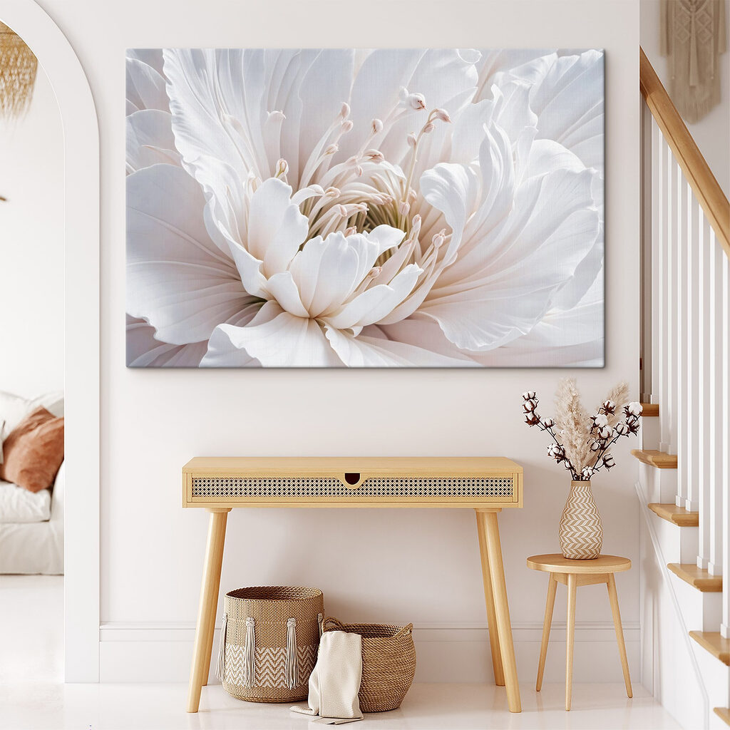 Pivoine aux pétales plissés — intérieur 2