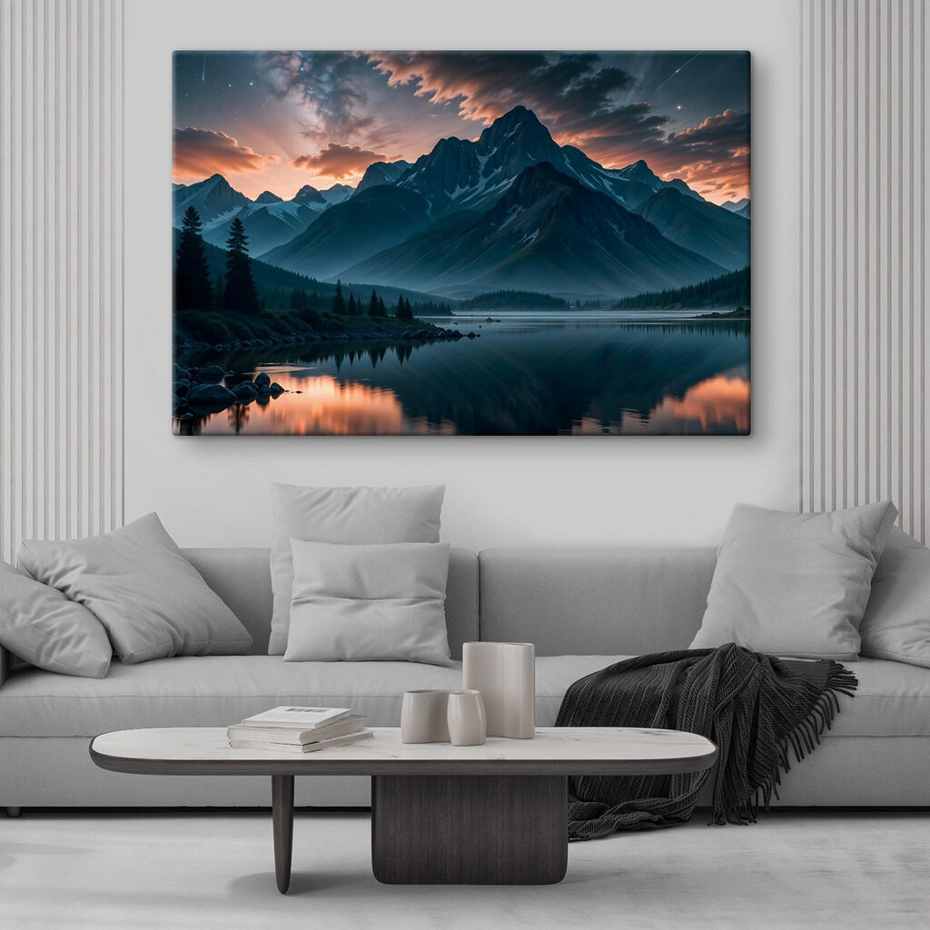 Montagnes au reflet froid — intérieur 2