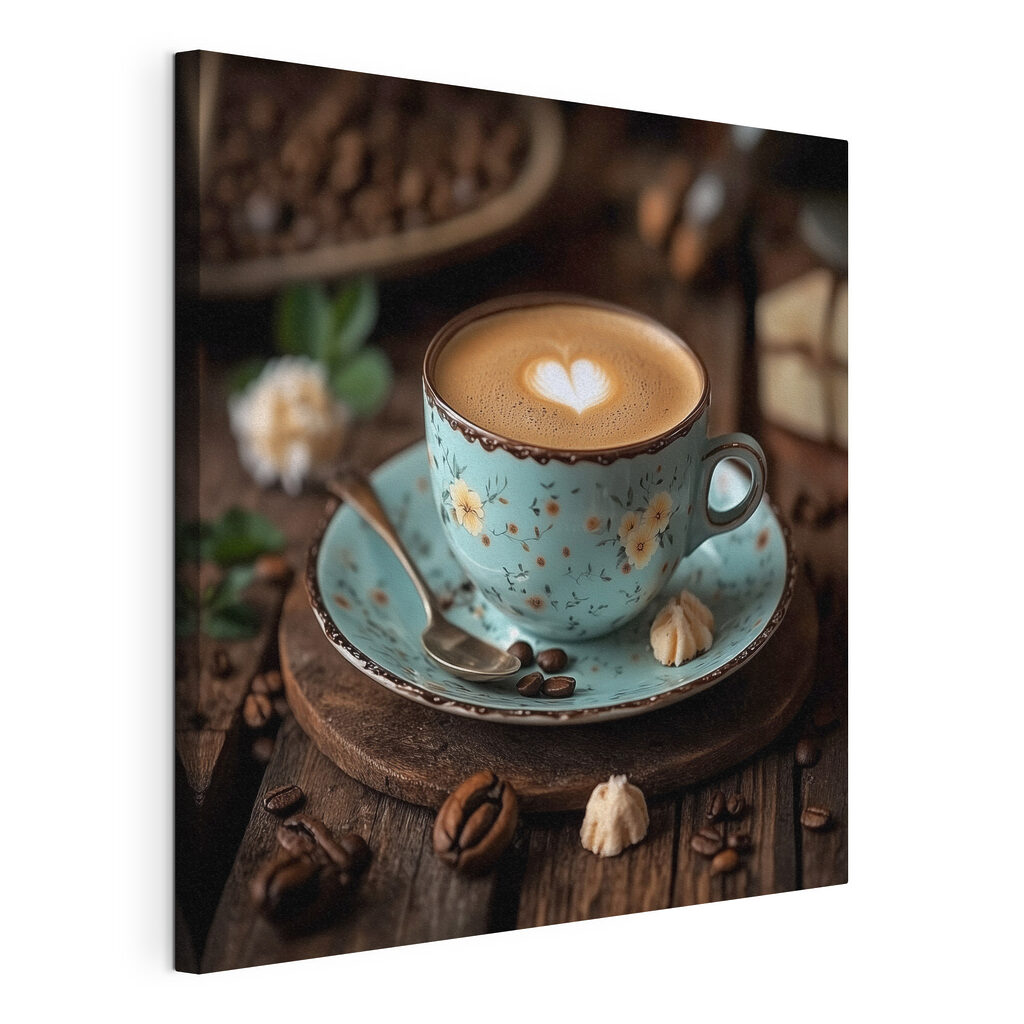 Cœur de cappuccino — vue du produit