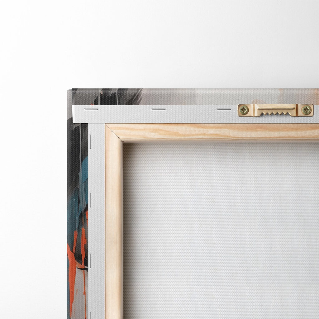 Regard gris dans l’orange — dos