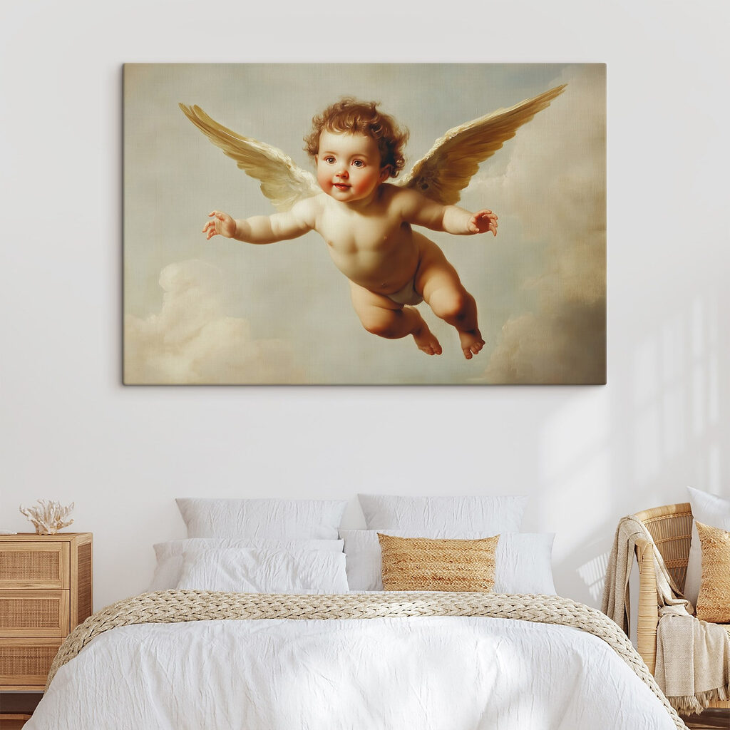 Angelot parmi les nuages — intérieur 2
