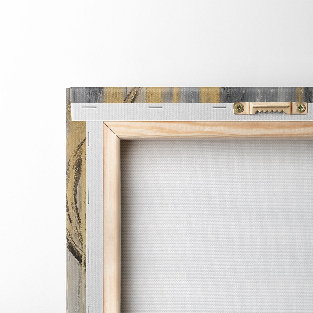 Cerf aux touches dorées — dos