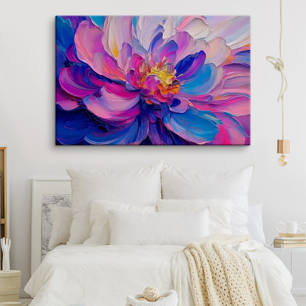 Pivoine aux flots violets — intérieur 1