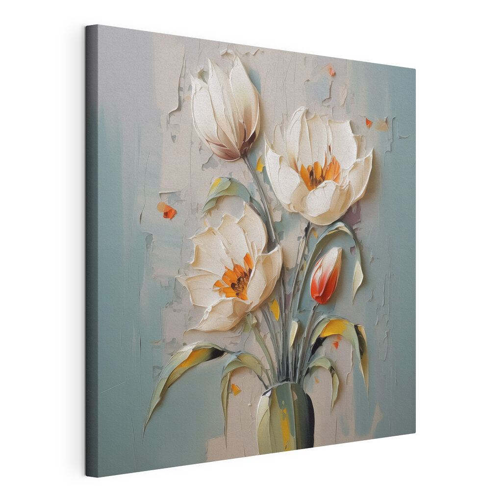 Tulipes en touches libres — vue du produit