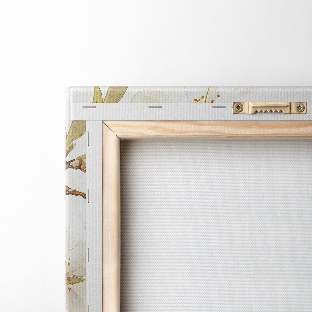 Fleurs blanches et café — dos