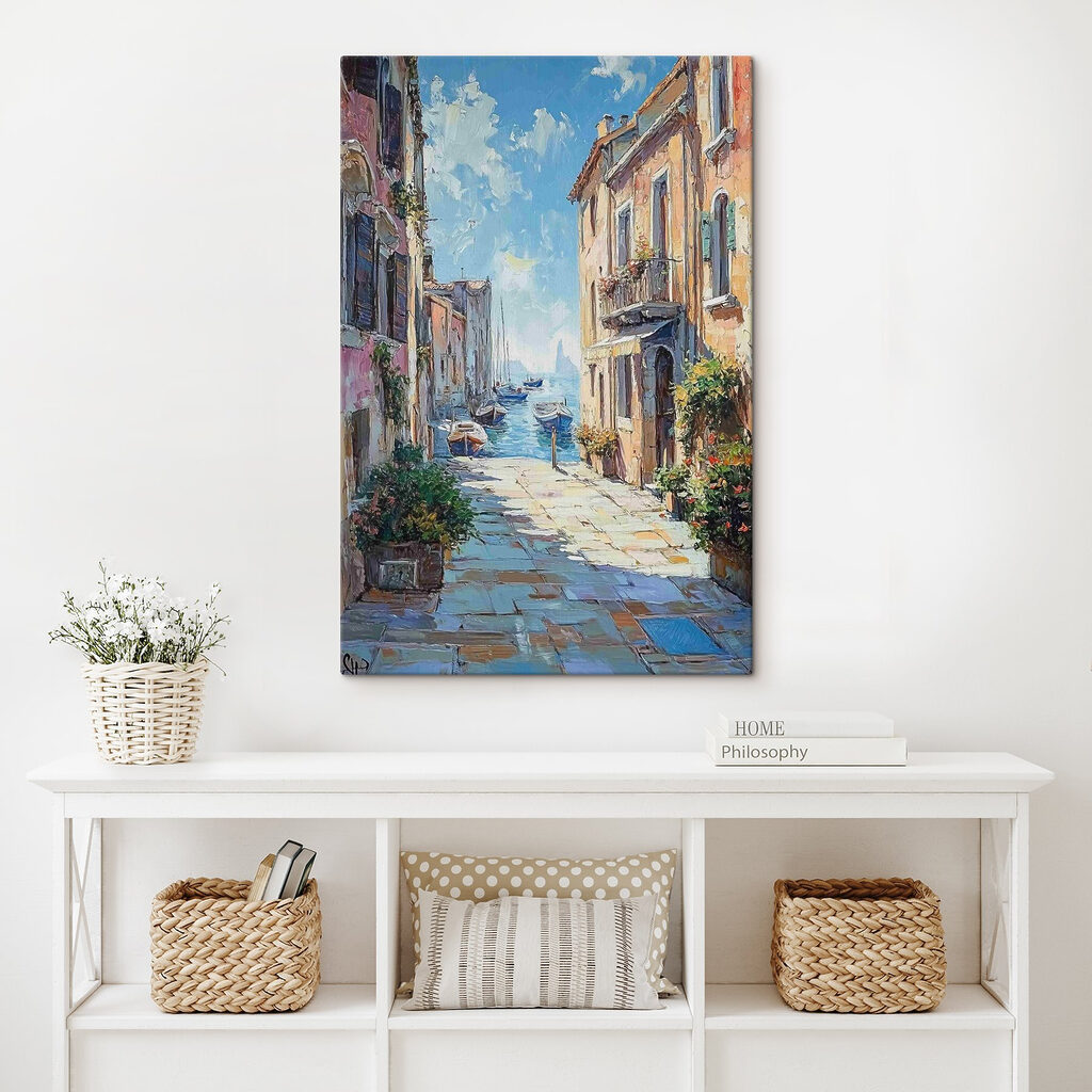 Ruelle vers la mer — intérieur 1