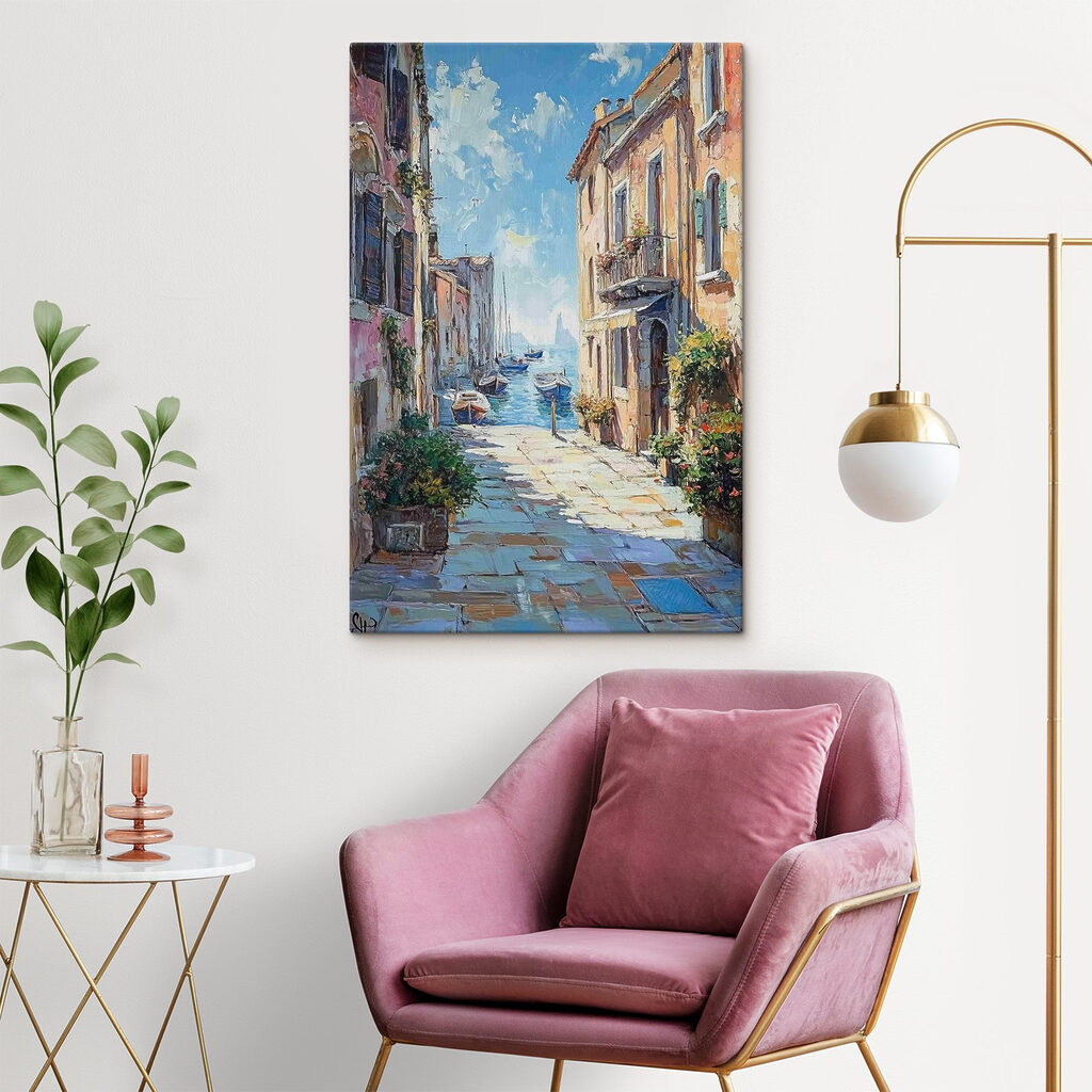 Ruelle vers la mer — intérieur 2