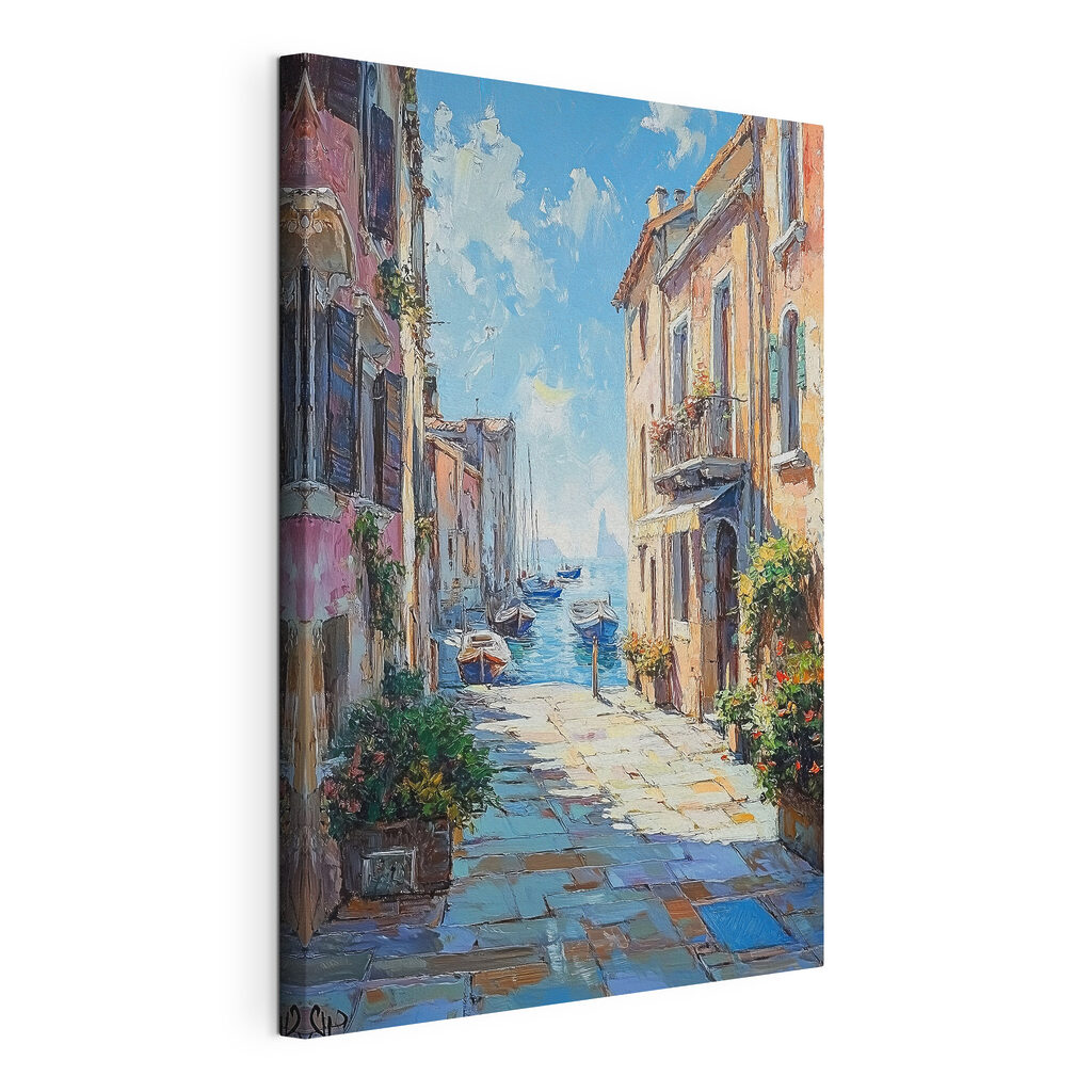 Ruelle vers la mer — vue du produit