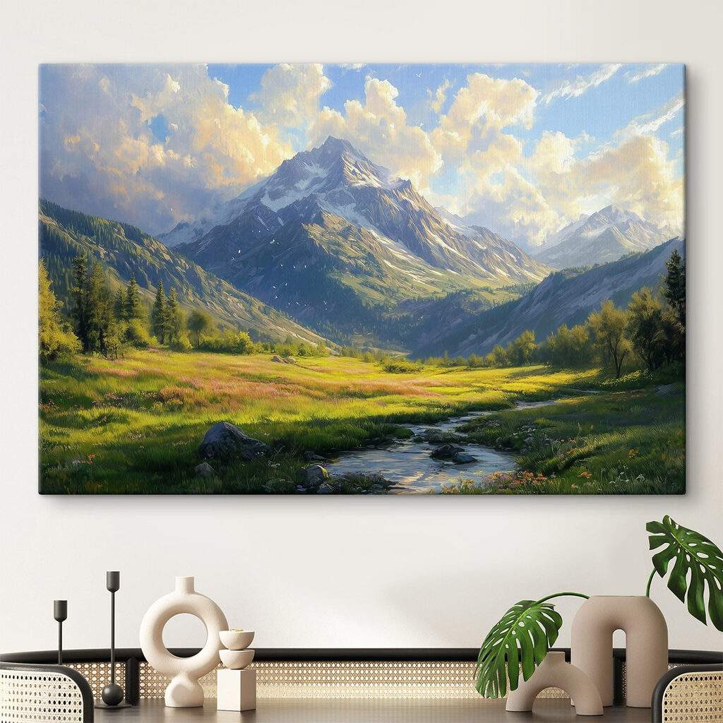 Ruisseau en haute montagne — intérieur 2
