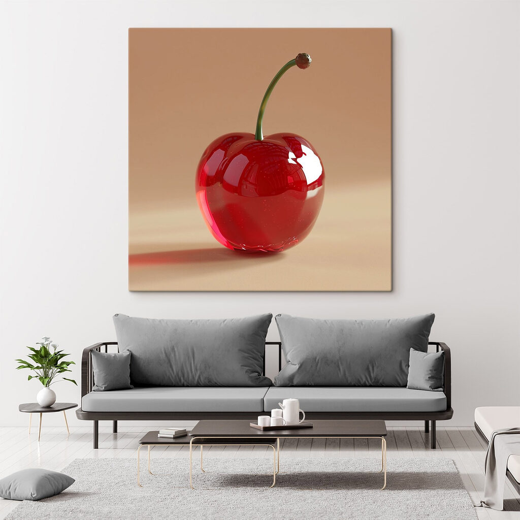 Cerise rouge brillante — intérieur 2