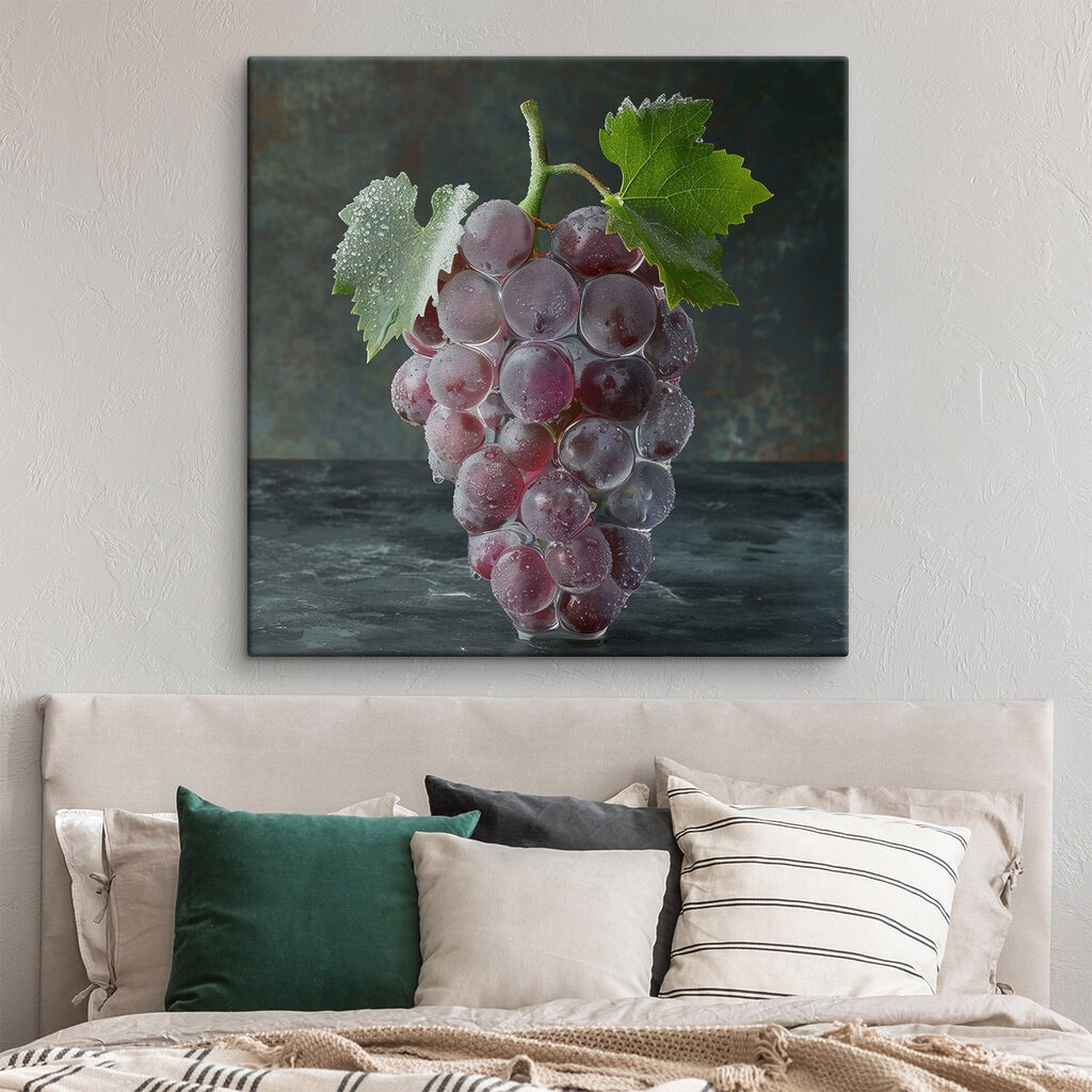 Raisins violets embrumés — intérieur 2
