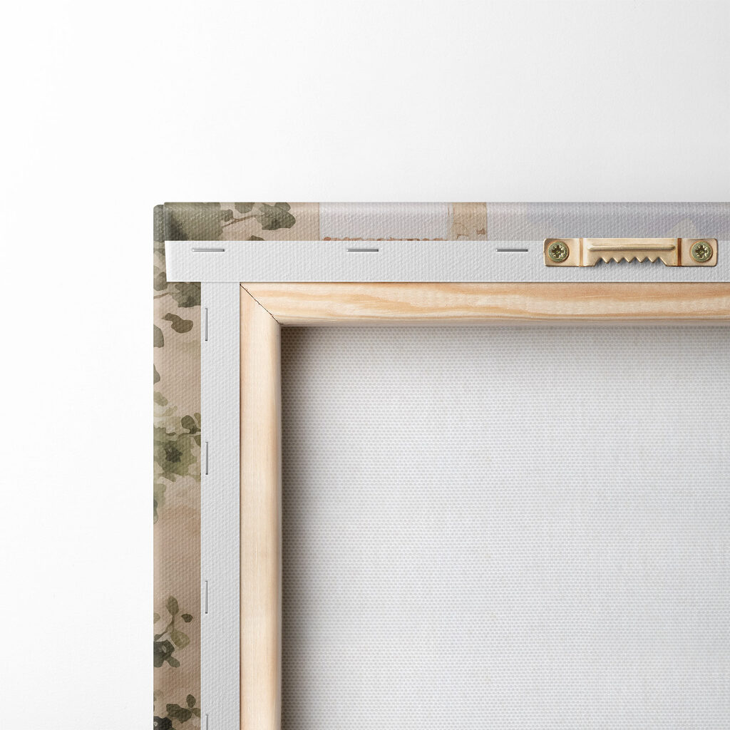 Cour aux tons olive — dos