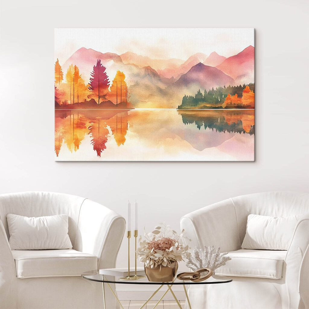 Reflets d’automne en montagne — intérieur 1