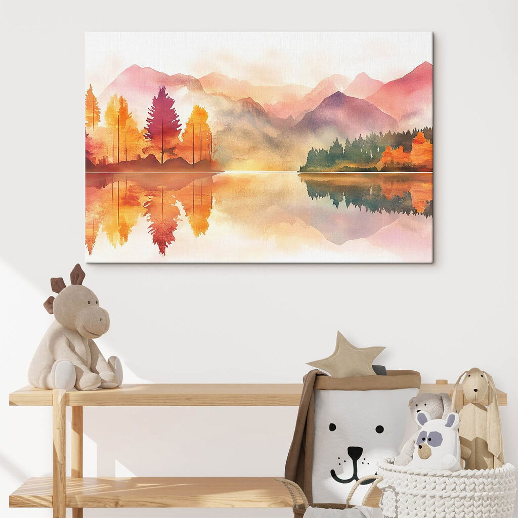 Reflets d’automne en montagne — intérieur 2