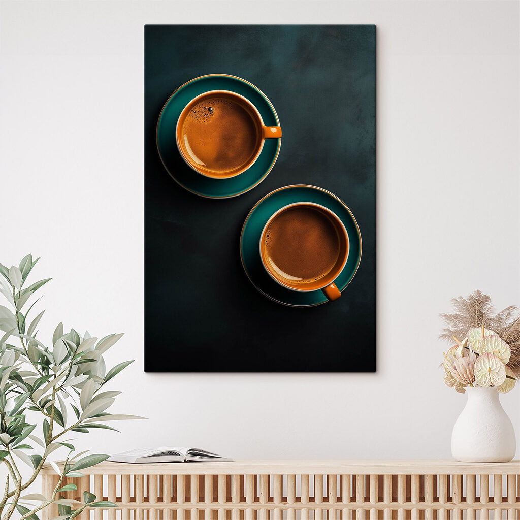 Deux tasses de café — intérieur 1