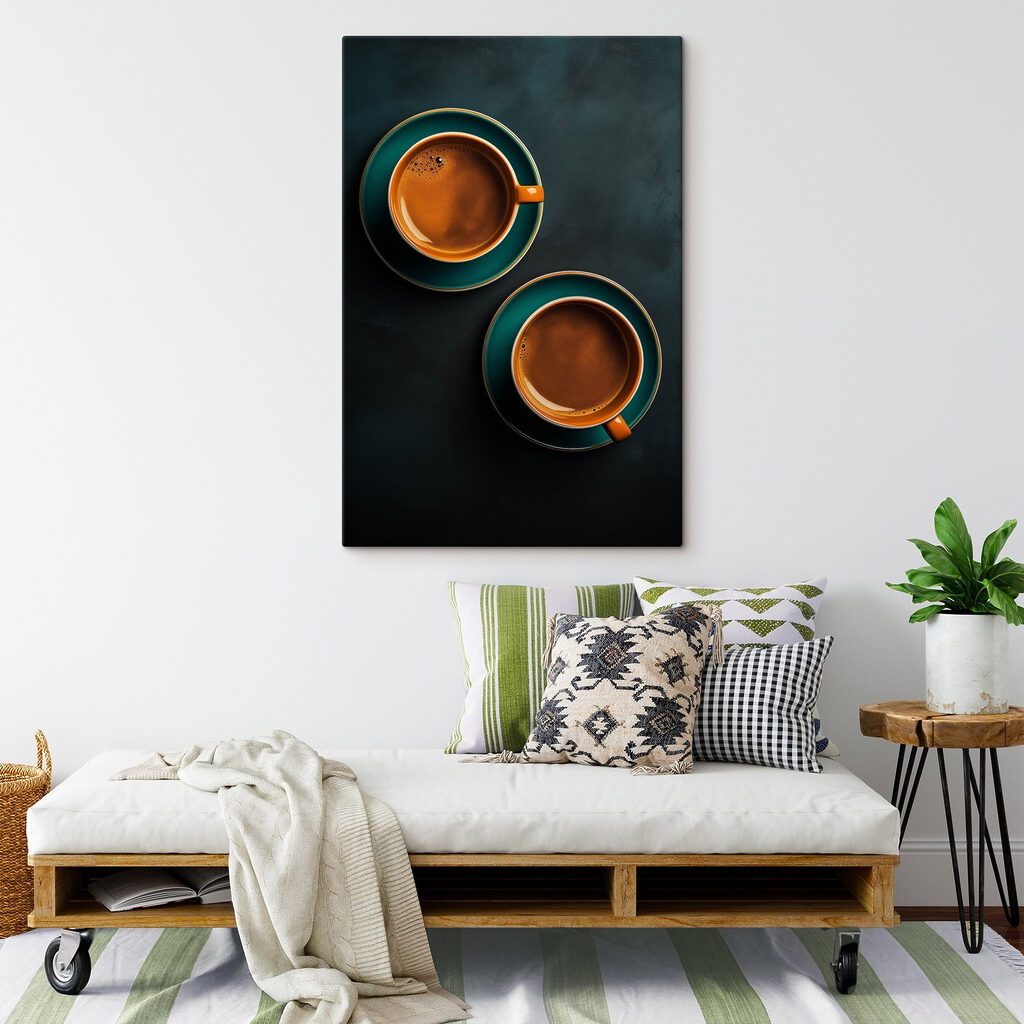 Deux tasses de café — intérieur 2