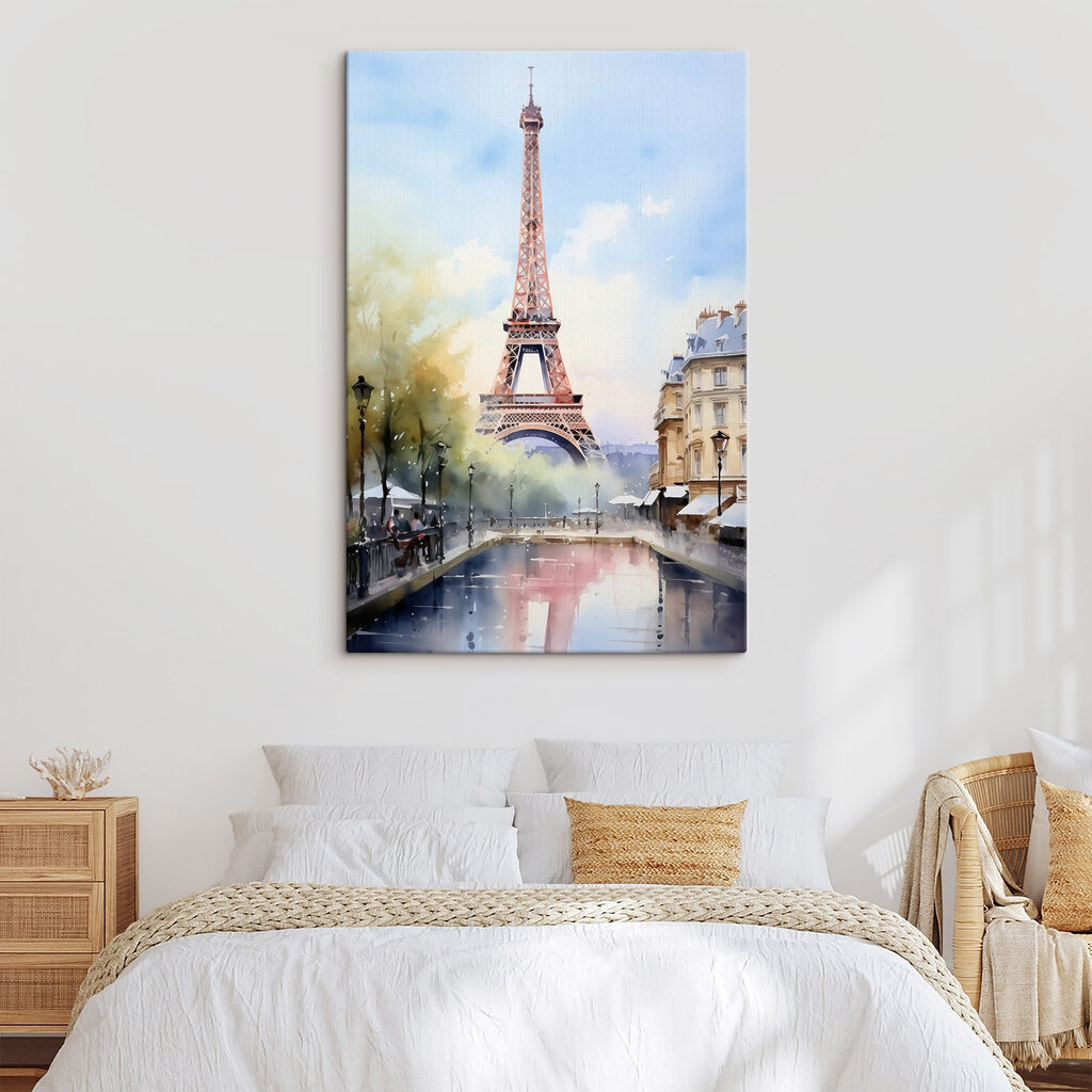 Tour Eiffel en pastel — intérieur 2