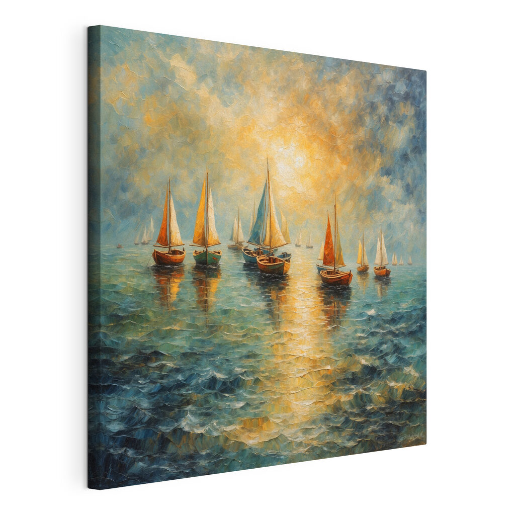 Voiles orange du soir — vue du produit