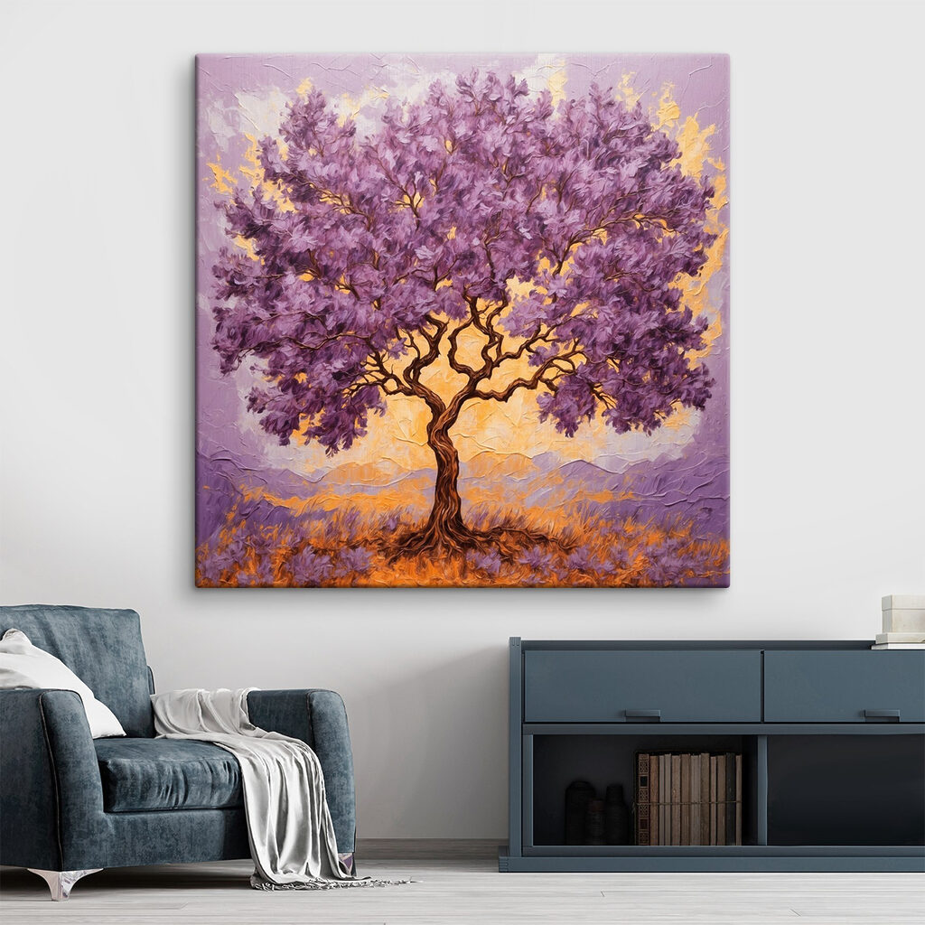 Cime violette sur lilas — intérieur 2