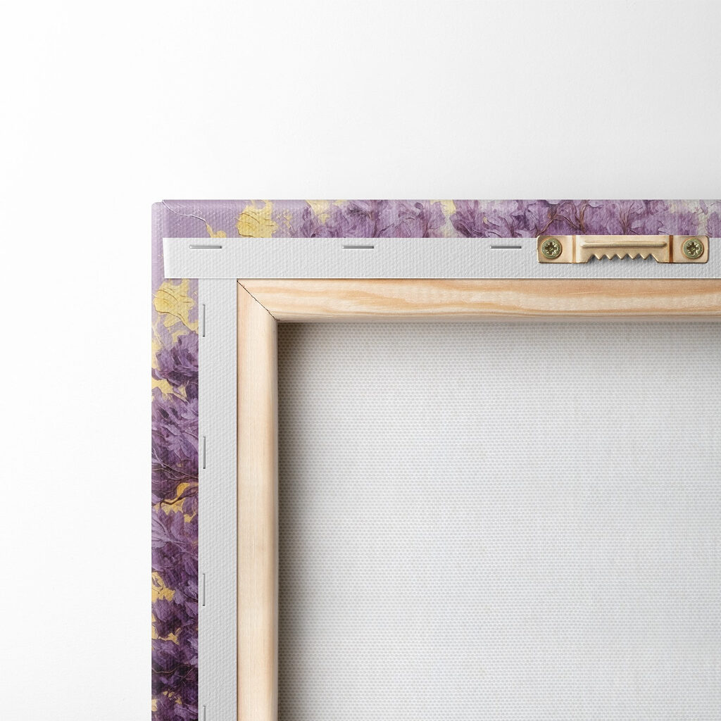 Cime violette sur lilas — dos