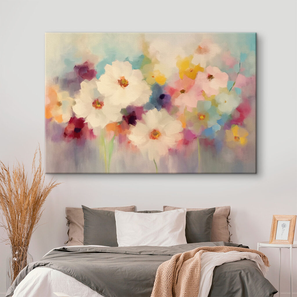 Fleurs d’été colorées — intérieur 1