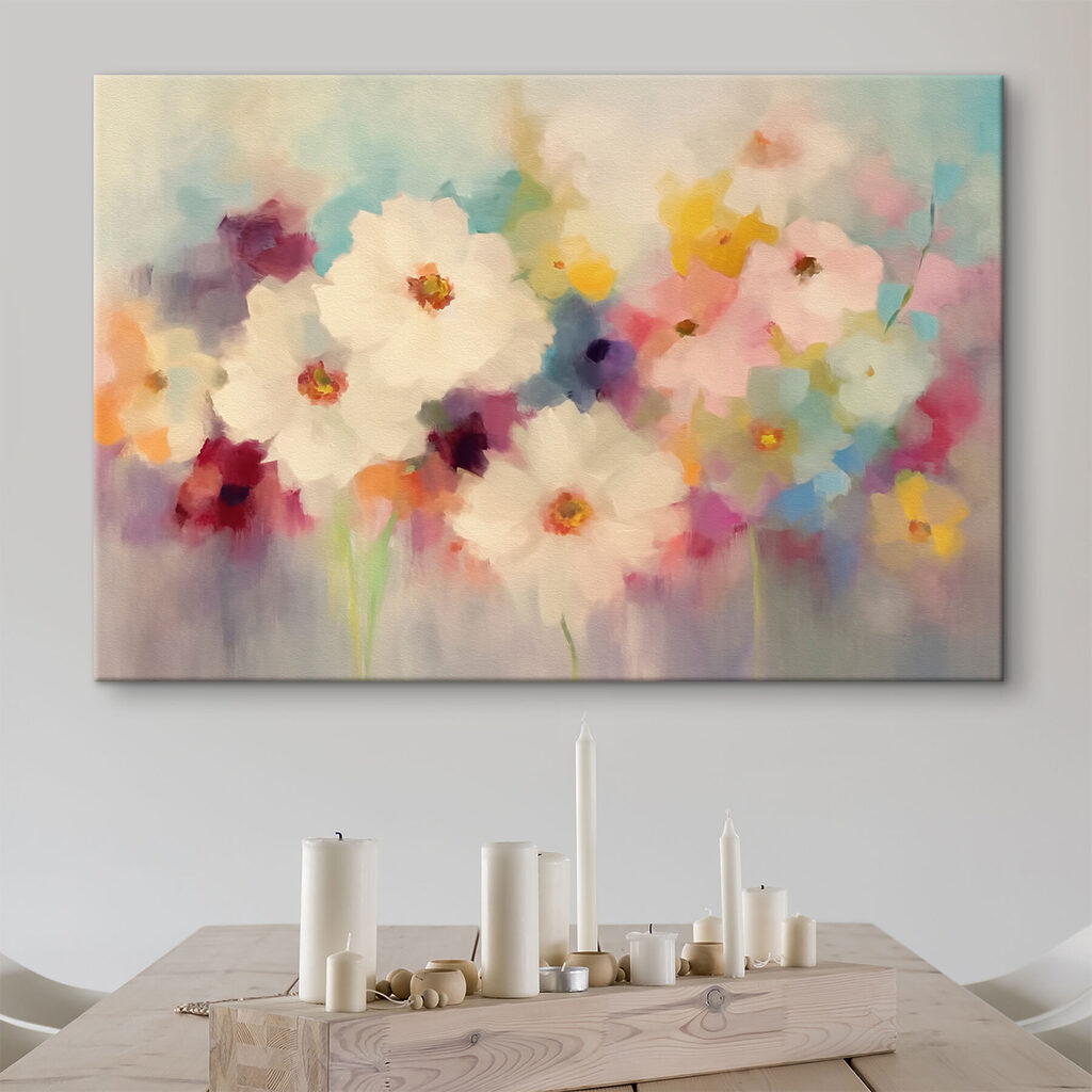 Fleurs d’été colorées — intérieur 2