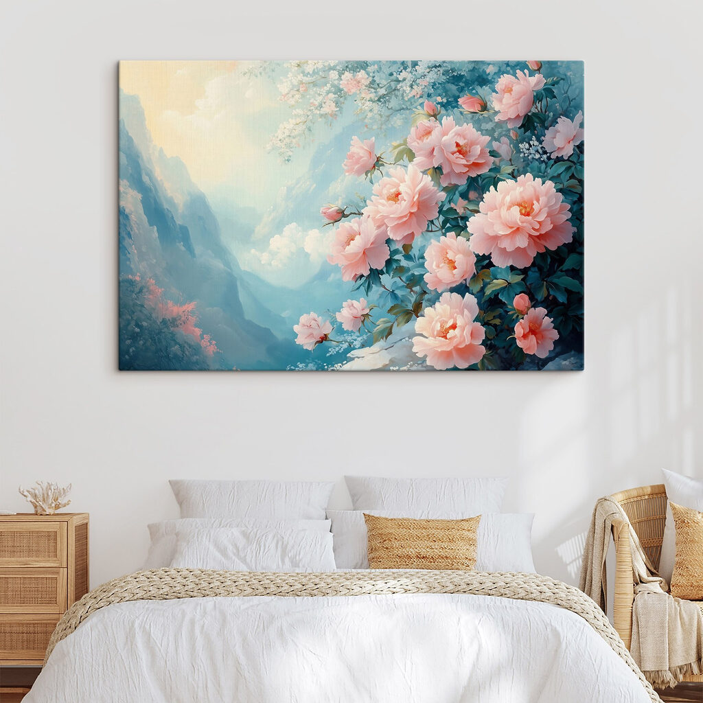 Roses face aux montagnes — intérieur 2