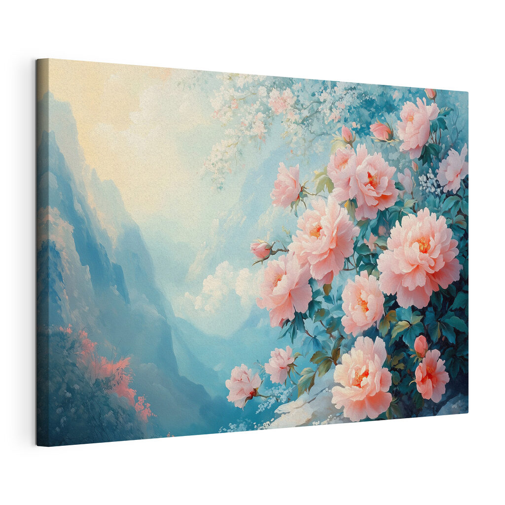 Roses face aux montagnes — vue du produit