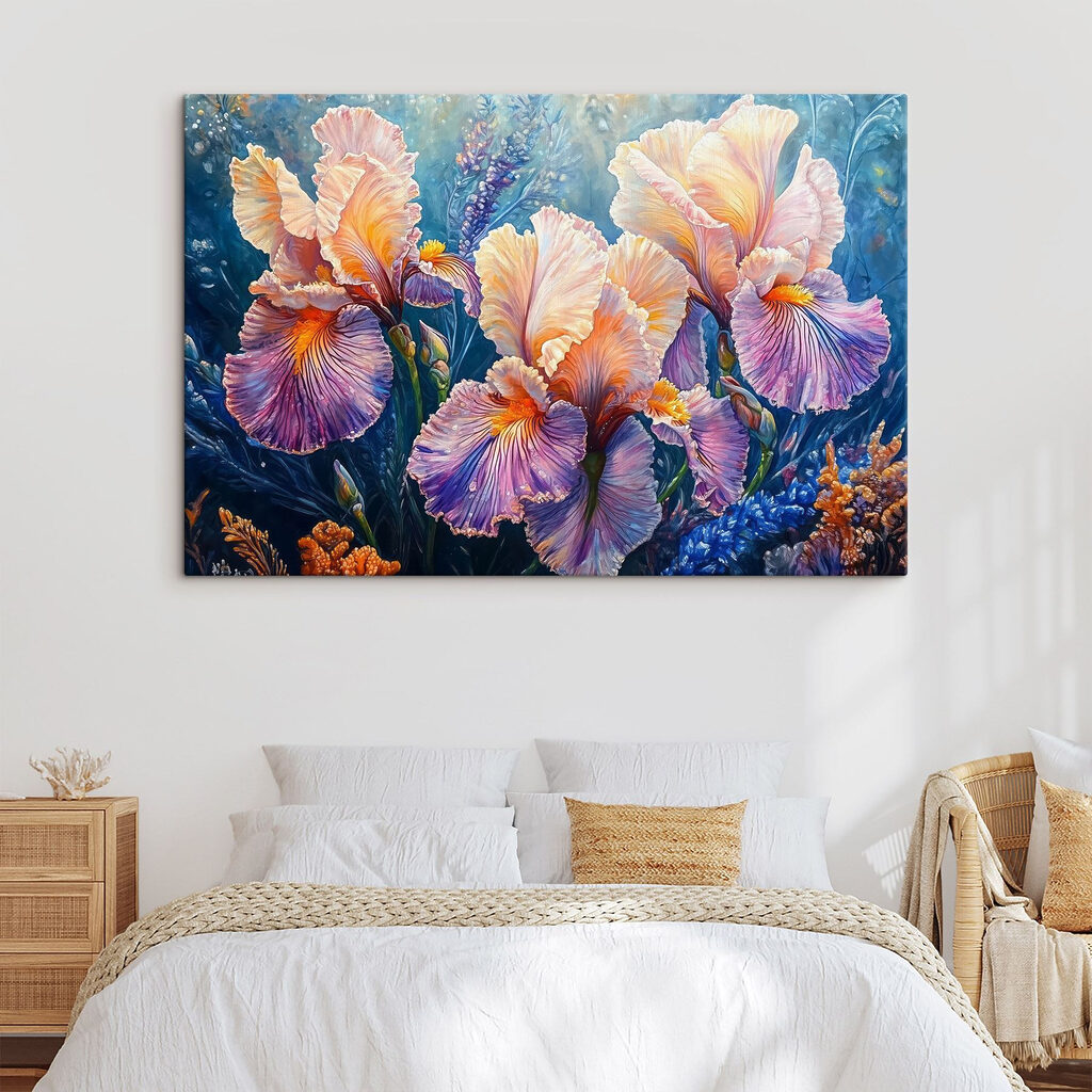 Iris au crépuscule — intérieur 1