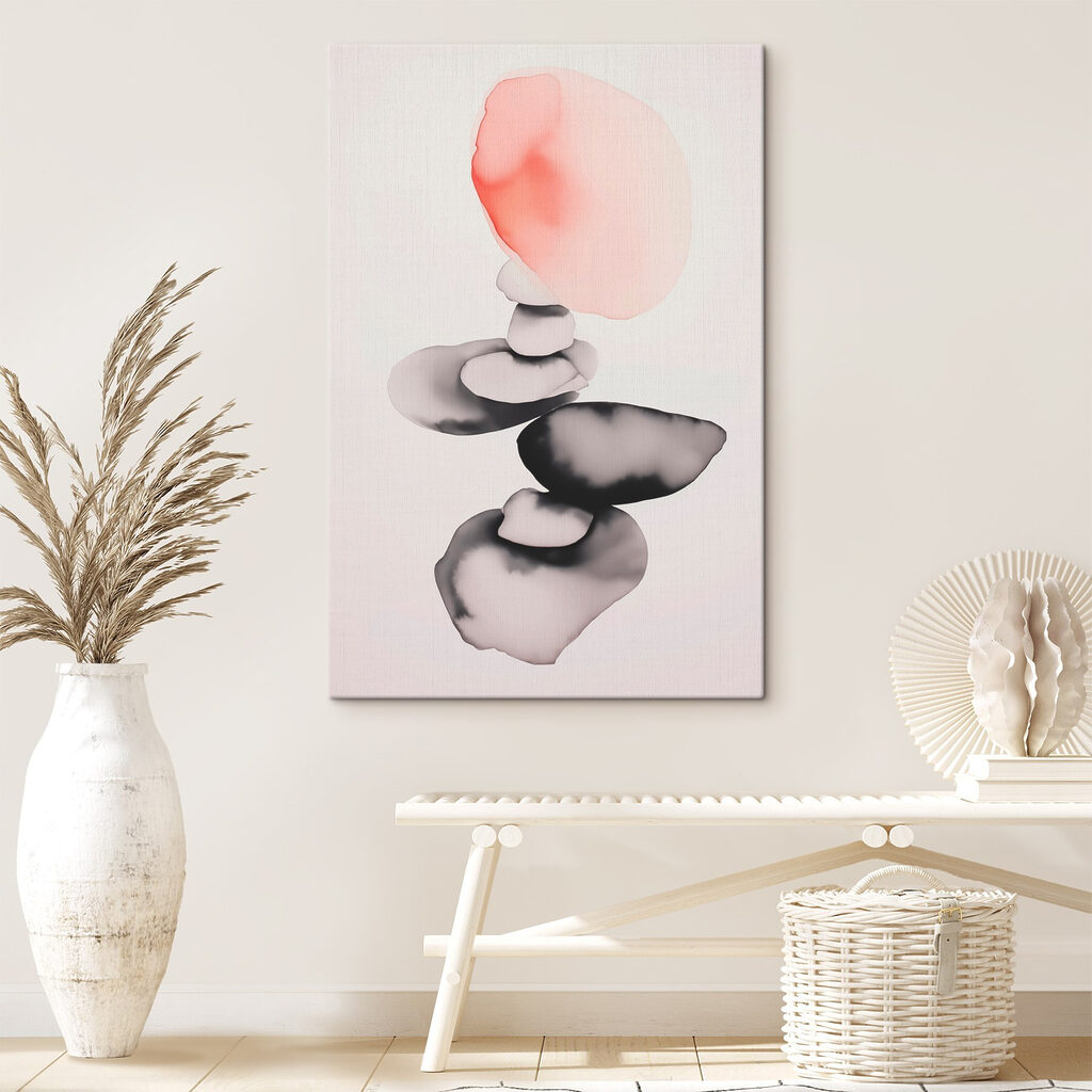 Cercle rose et encre — intérieur 2