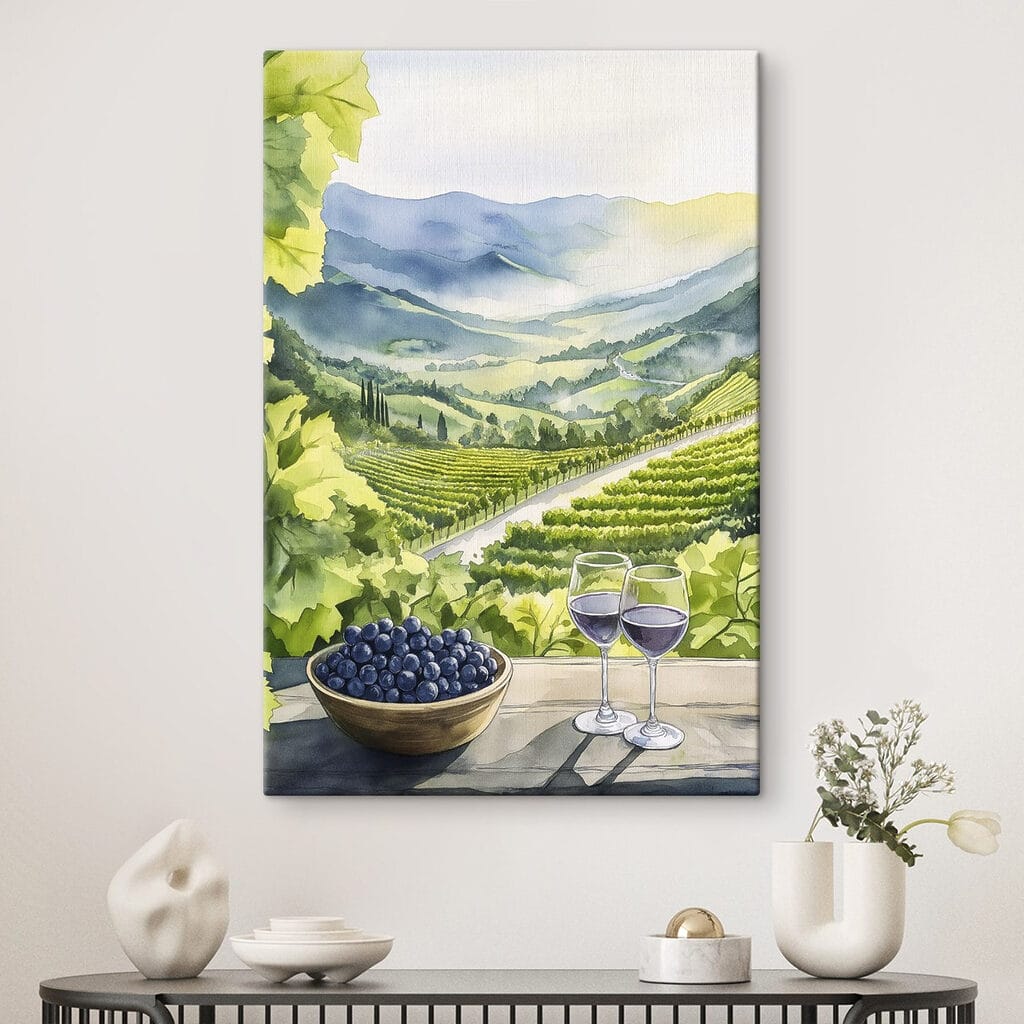 Vin face aux vignes — intérieur 2