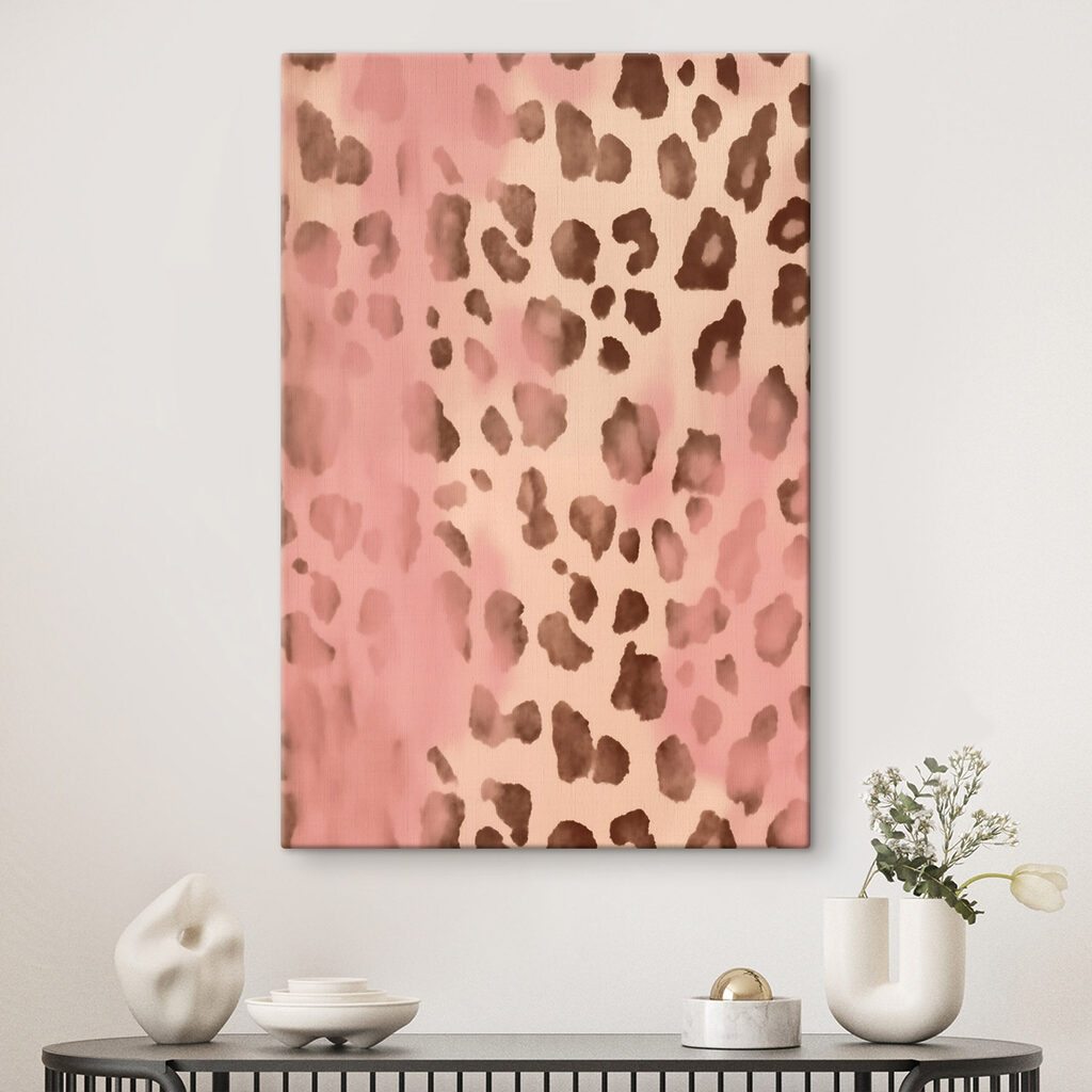 Taches brunes sur rose — intérieur 2