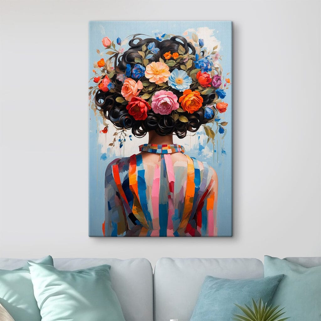 Coiffure de fleurs — intérieur 3